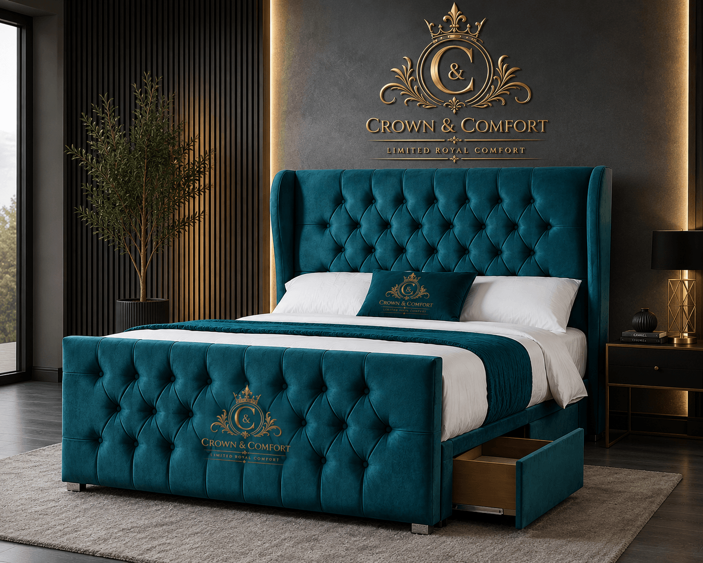 The Crownvera Diamond Divan Bed