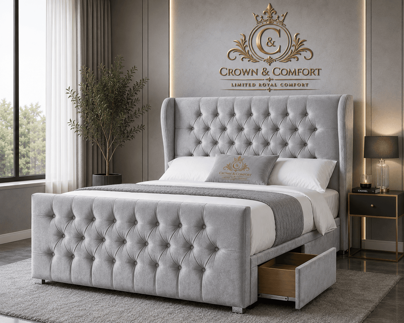 The Crownvera Diamond Divan Bed