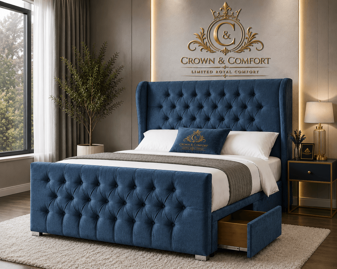 The Crownvera Diamond Divan Bed