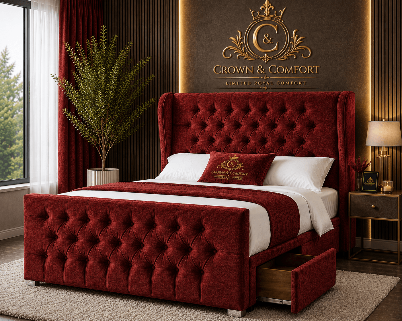 The Crownvera Diamond Divan Bed