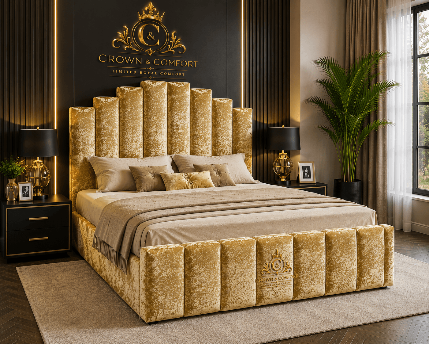 The Crownessa Palace Bed