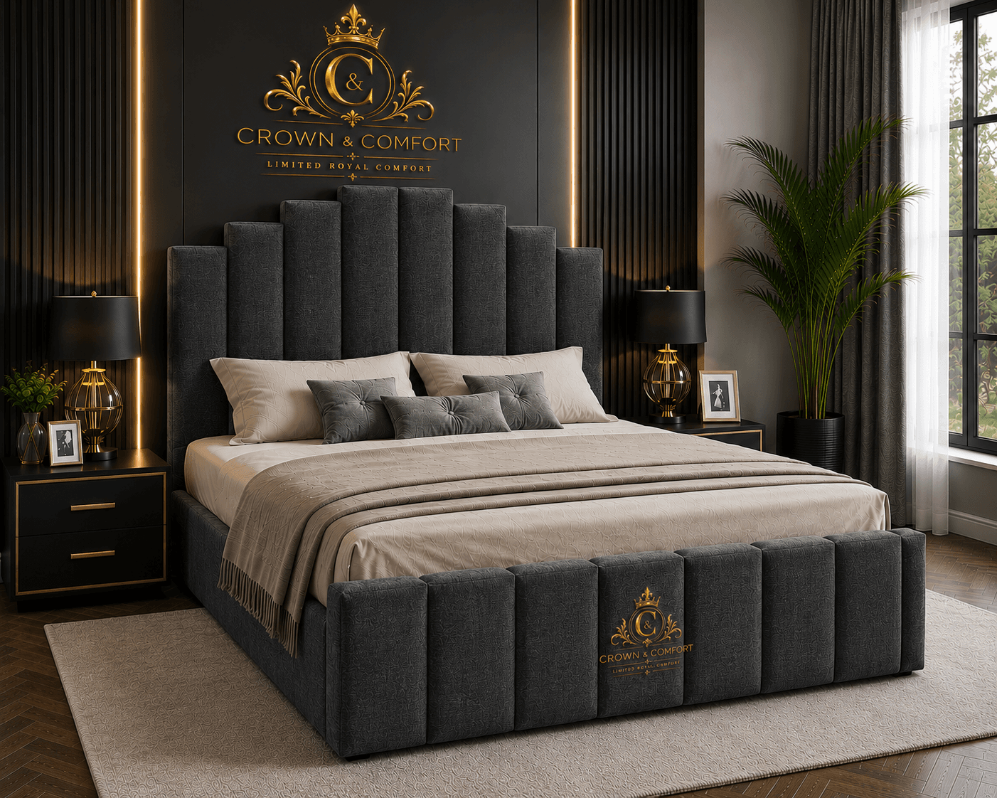 The Crownessa Palace Bed