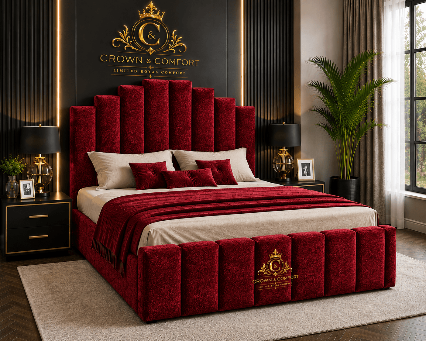 The Crownessa Palace Bed