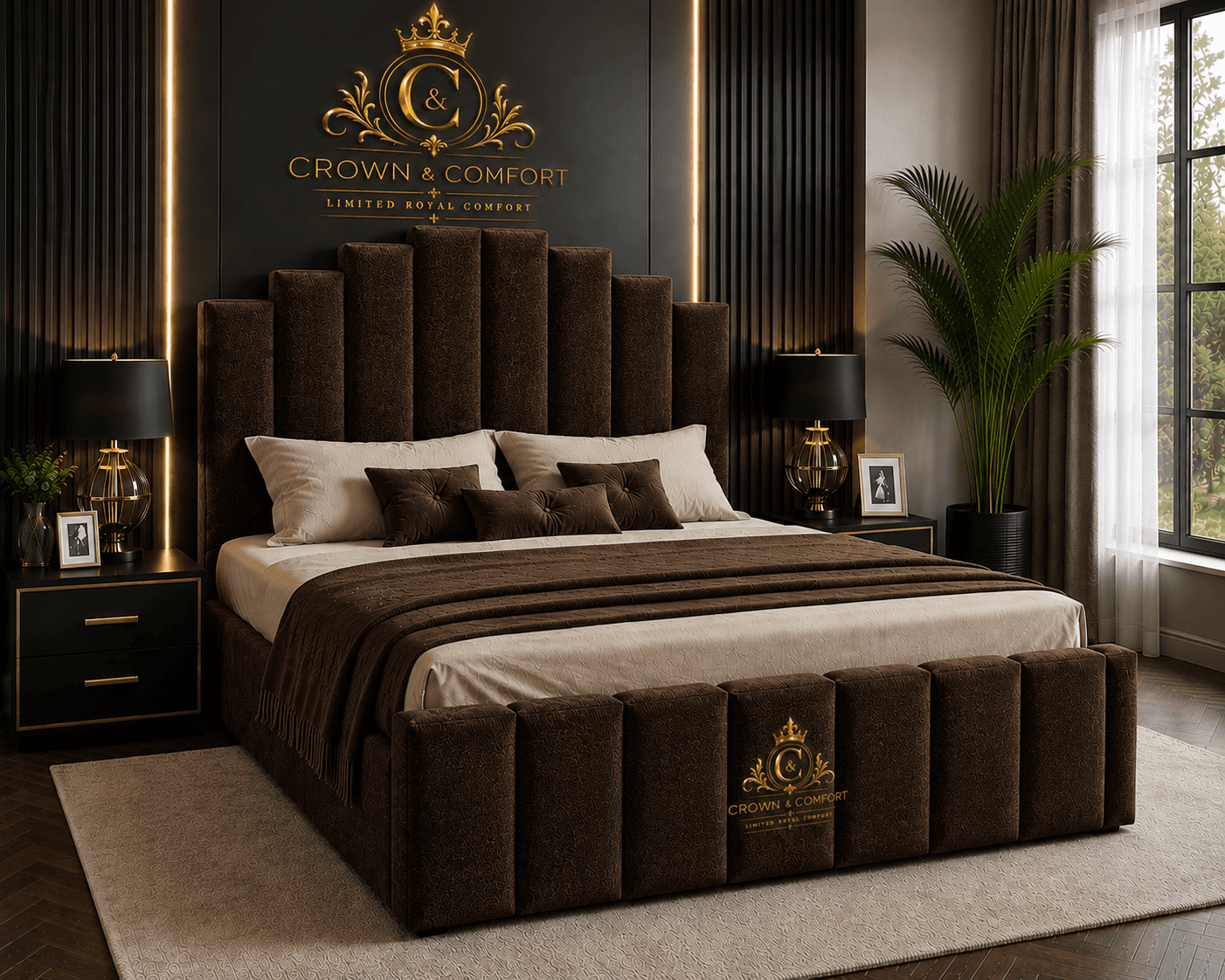 The Crownessa Palace Bed