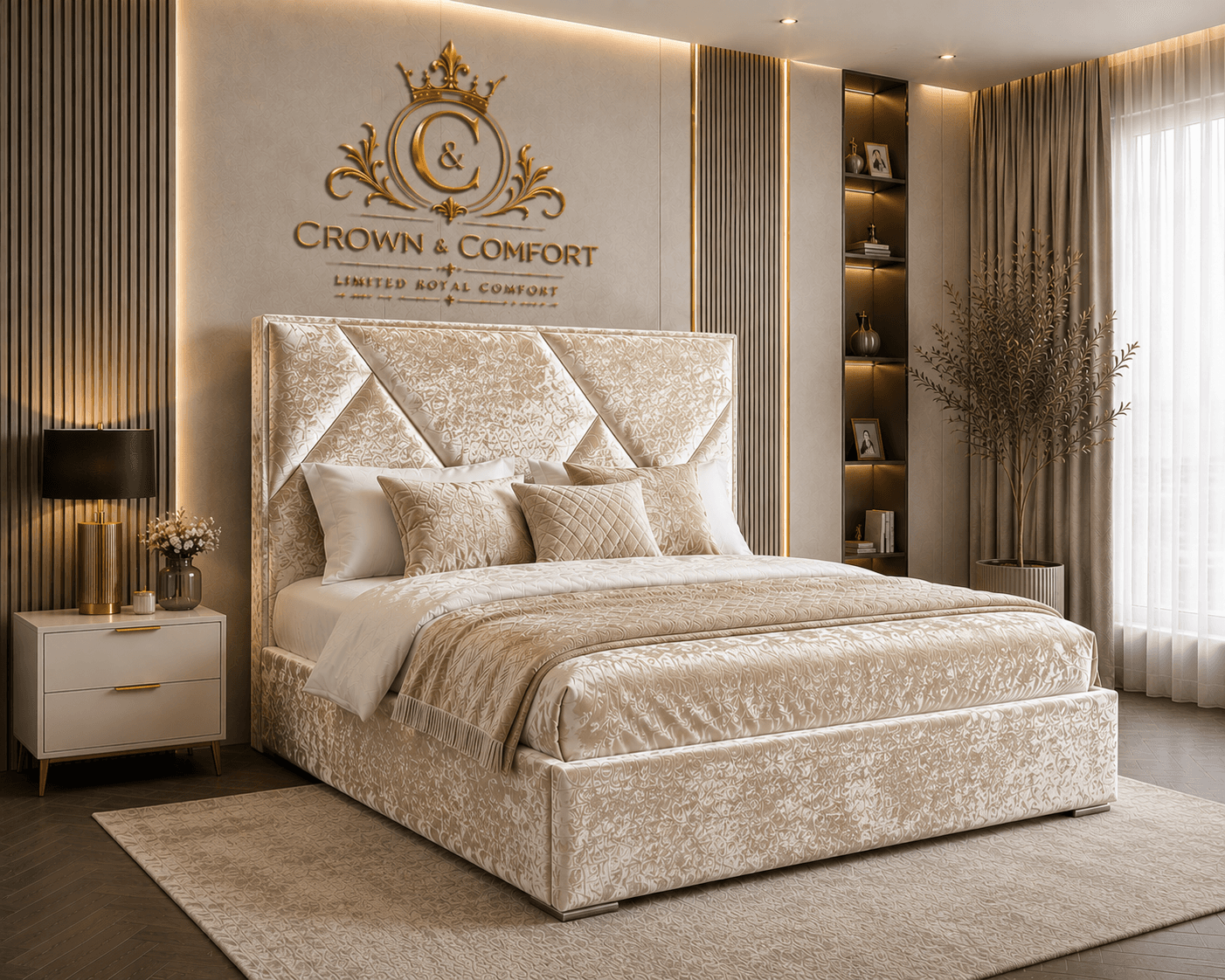 The Crownessa Crown Jewel Bed