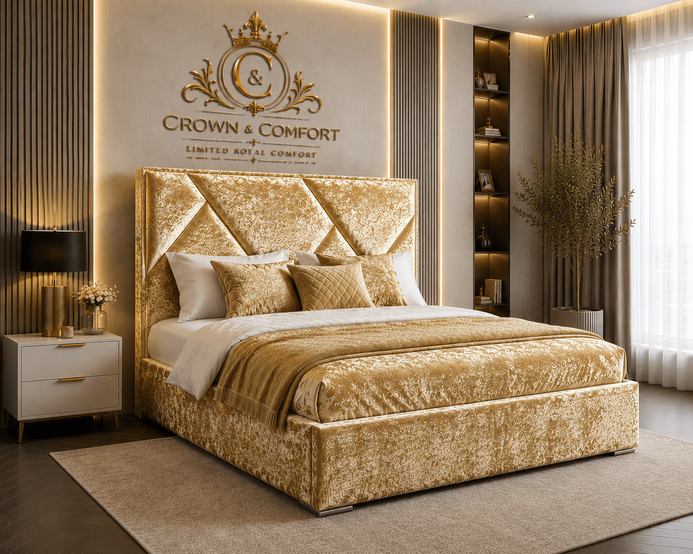 The Crownessa Crown Jewel Bed