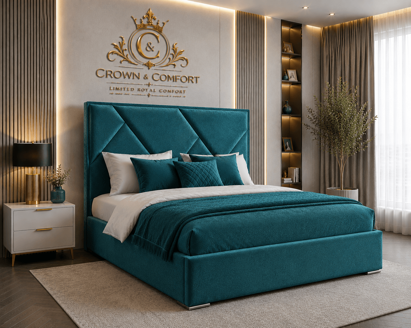 The Crownessa Crown Jewel Bed