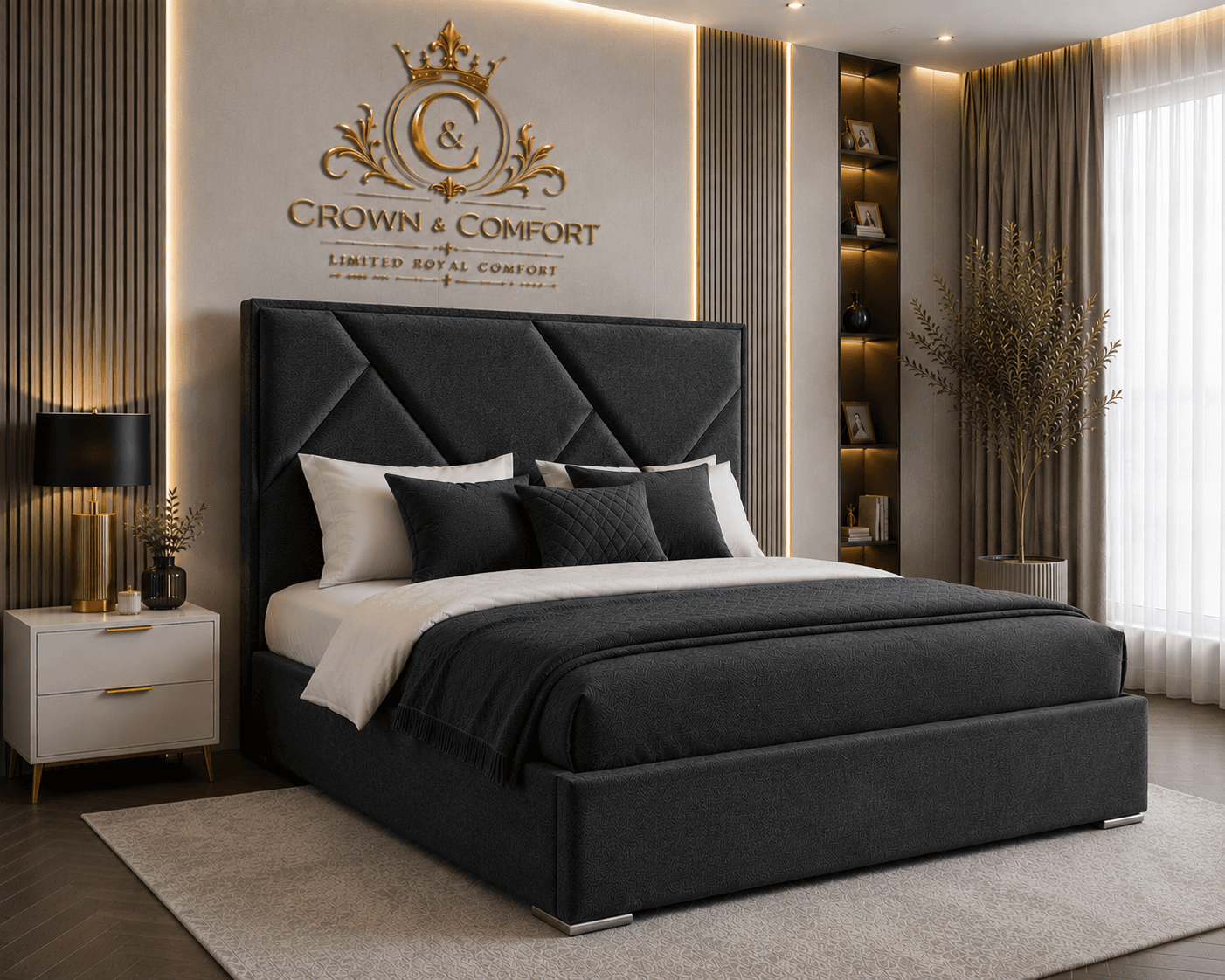 The Crownessa Crown Jewel Bed