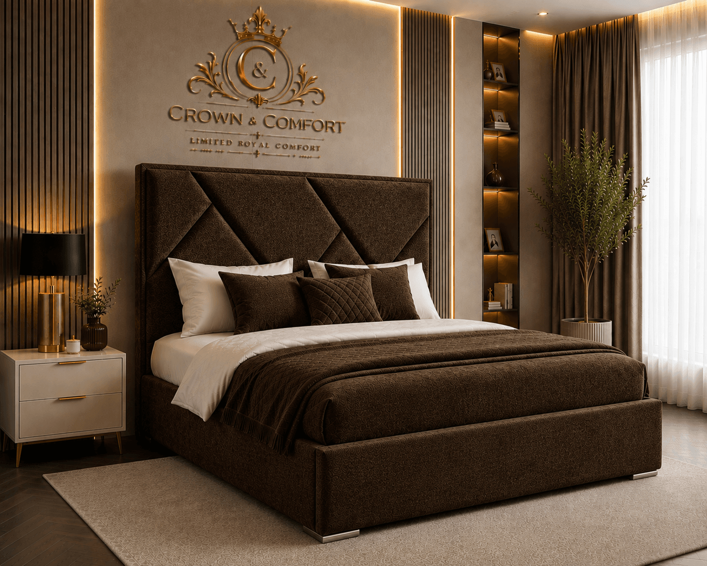 The Crownessa Crown Jewel Bed