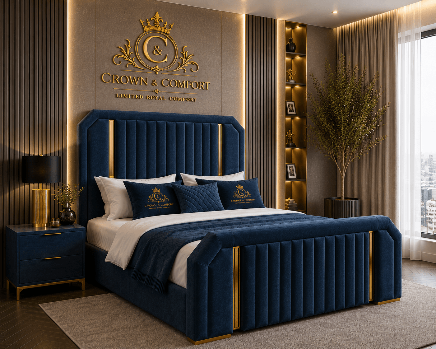 The Crownessa Royal Renaissance Bed