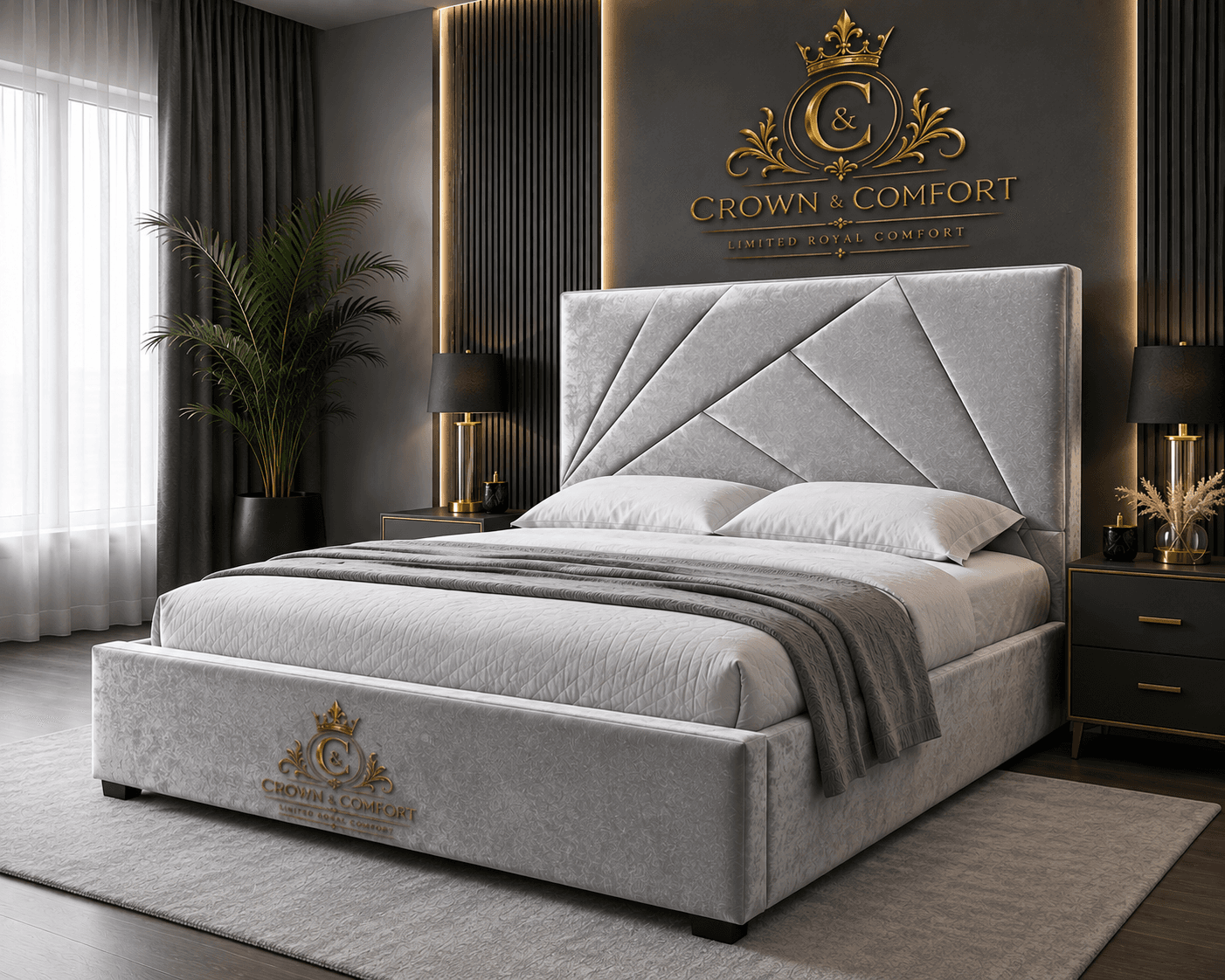 The Crownessa Azure Royale Bed