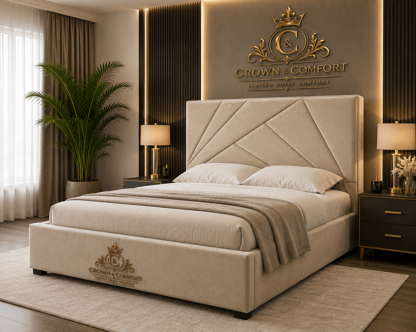 The Crownessa Azure Royale Bed