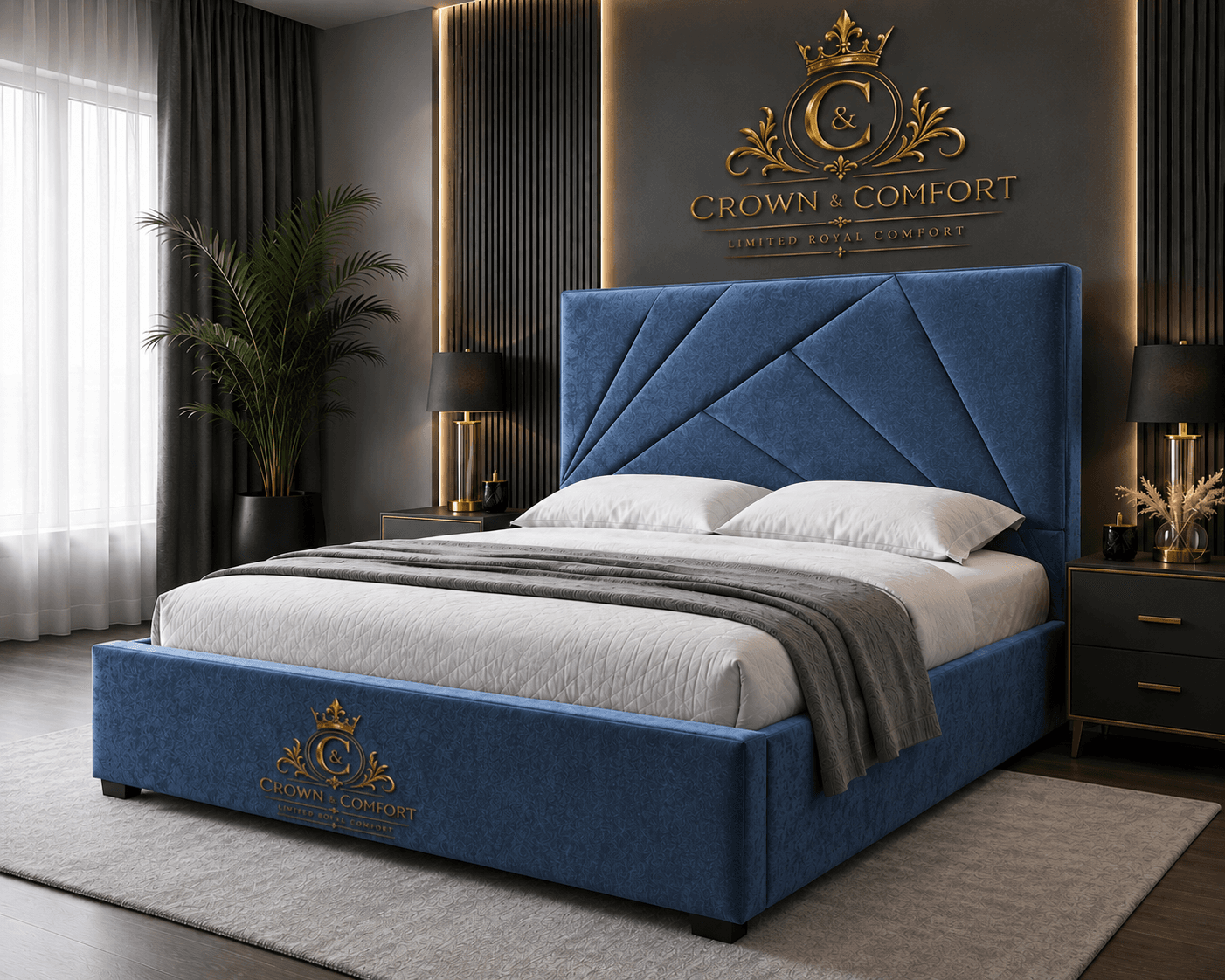 The Crownessa Azure Royale Bed