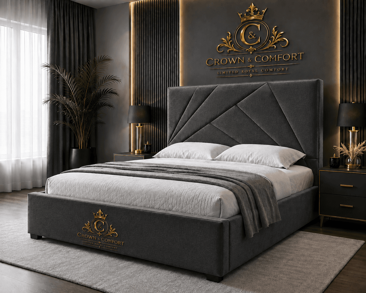 The Crownessa Azure Royale Bed