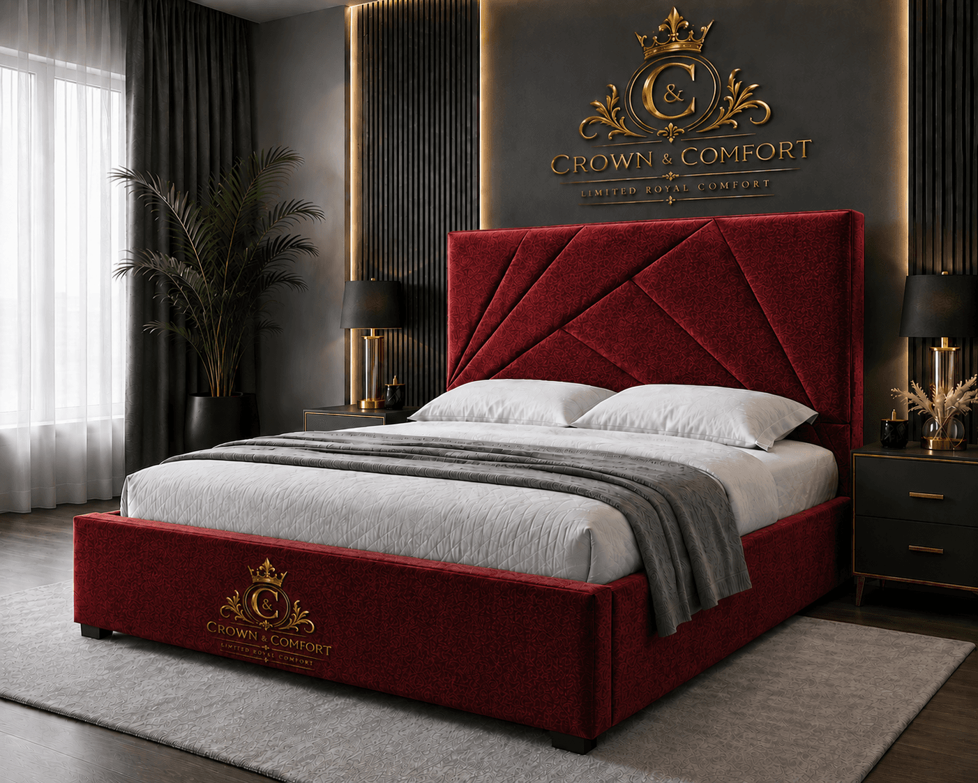 The Crownessa Azure Royale Bed
