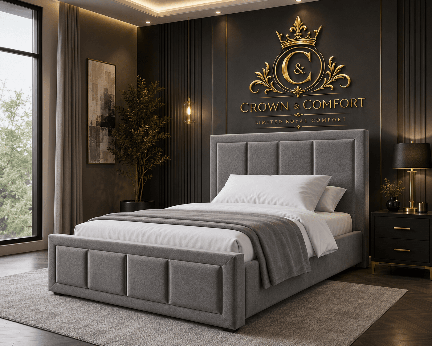The Crownessa Royal Throne Bed