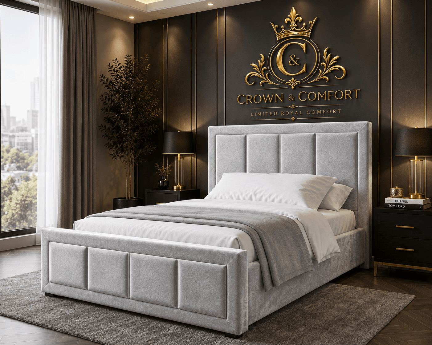 The Crownessa Royal Throne Bed