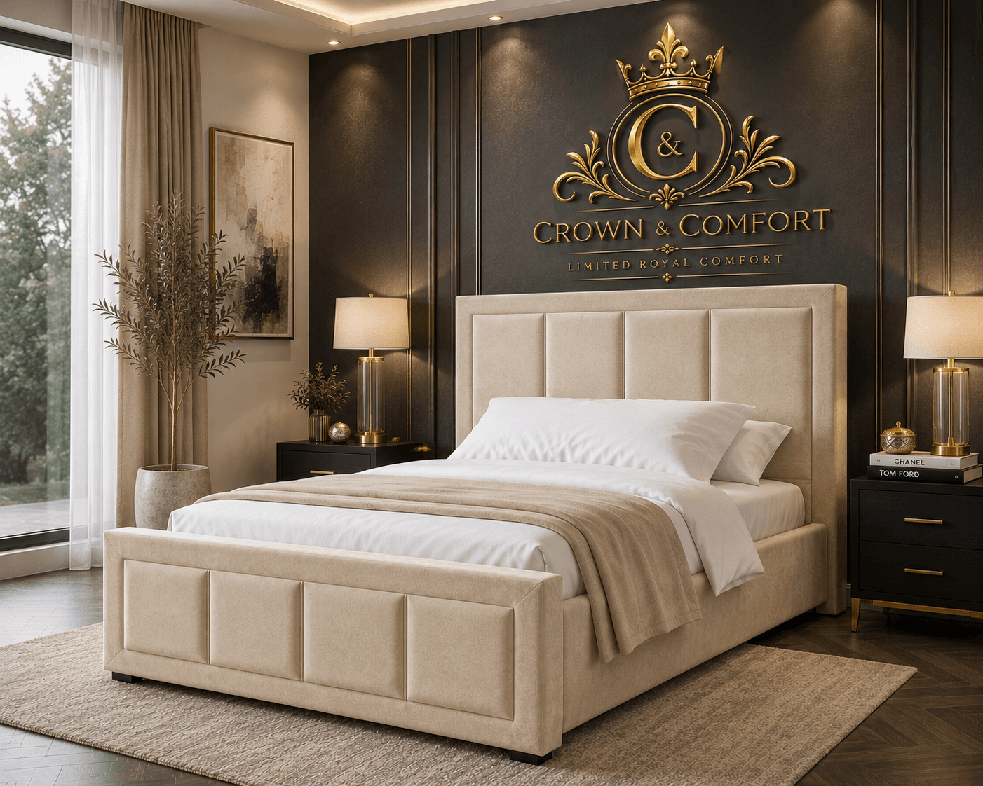 The Crownessa Royal Throne Bed