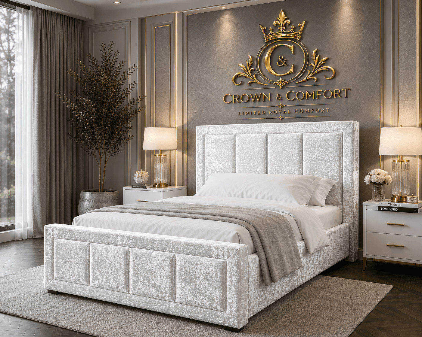 The Crownessa Royal Throne Bed
