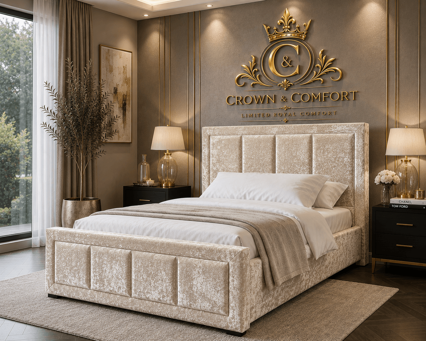 The Crownessa Royal Throne Bed