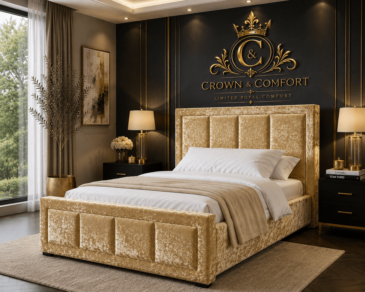 The Crownessa Royal Throne Bed