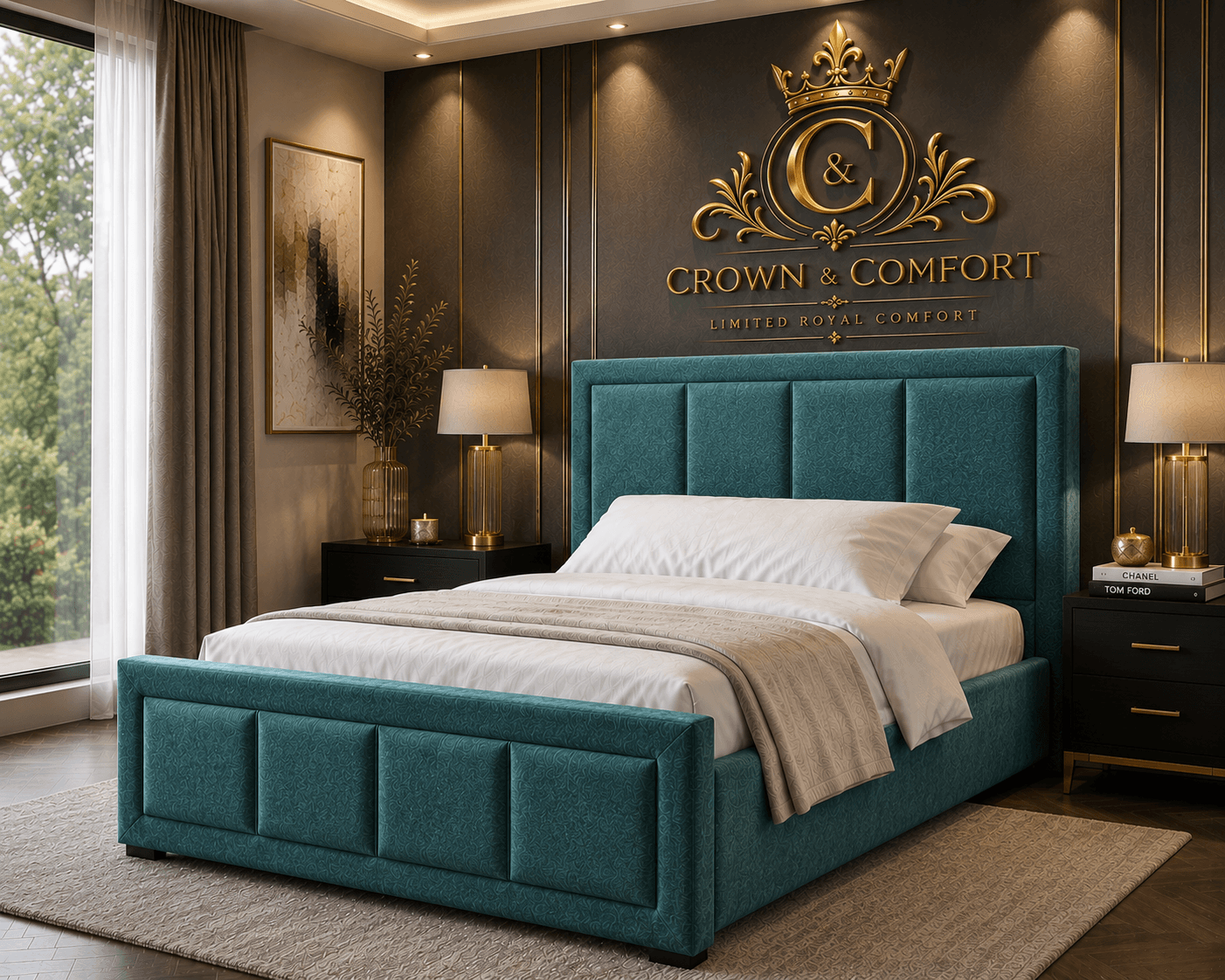 The Crownessa Royal Throne Bed