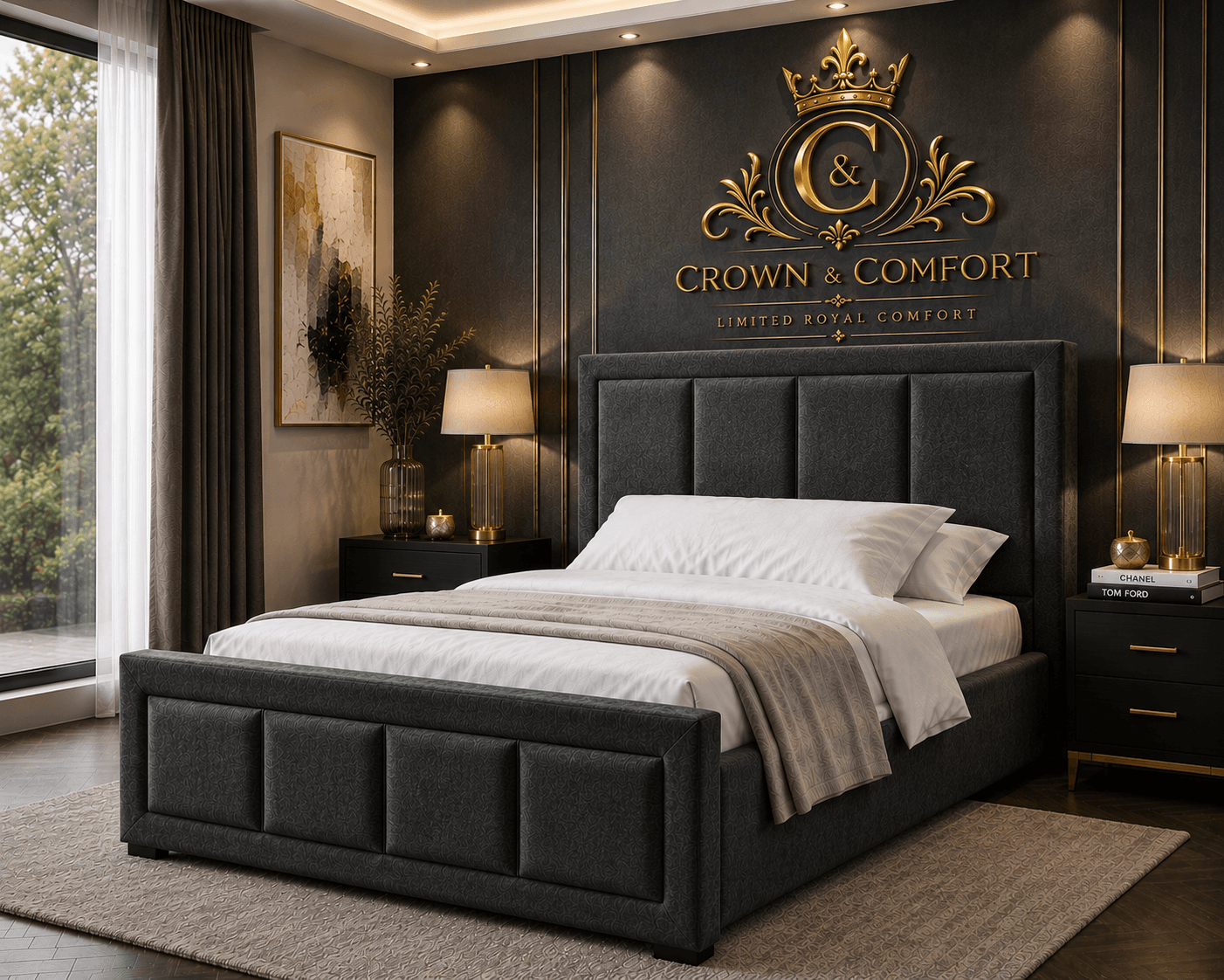 The Crownessa Royal Throne Bed