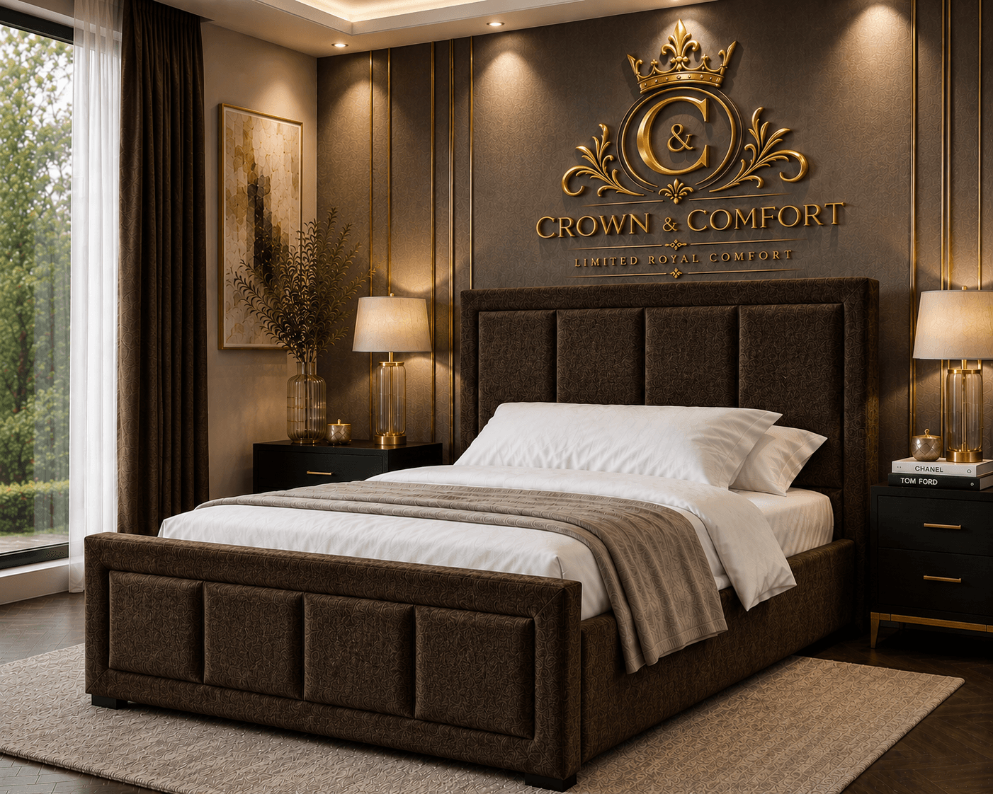 The Crownessa Royal Throne Bed