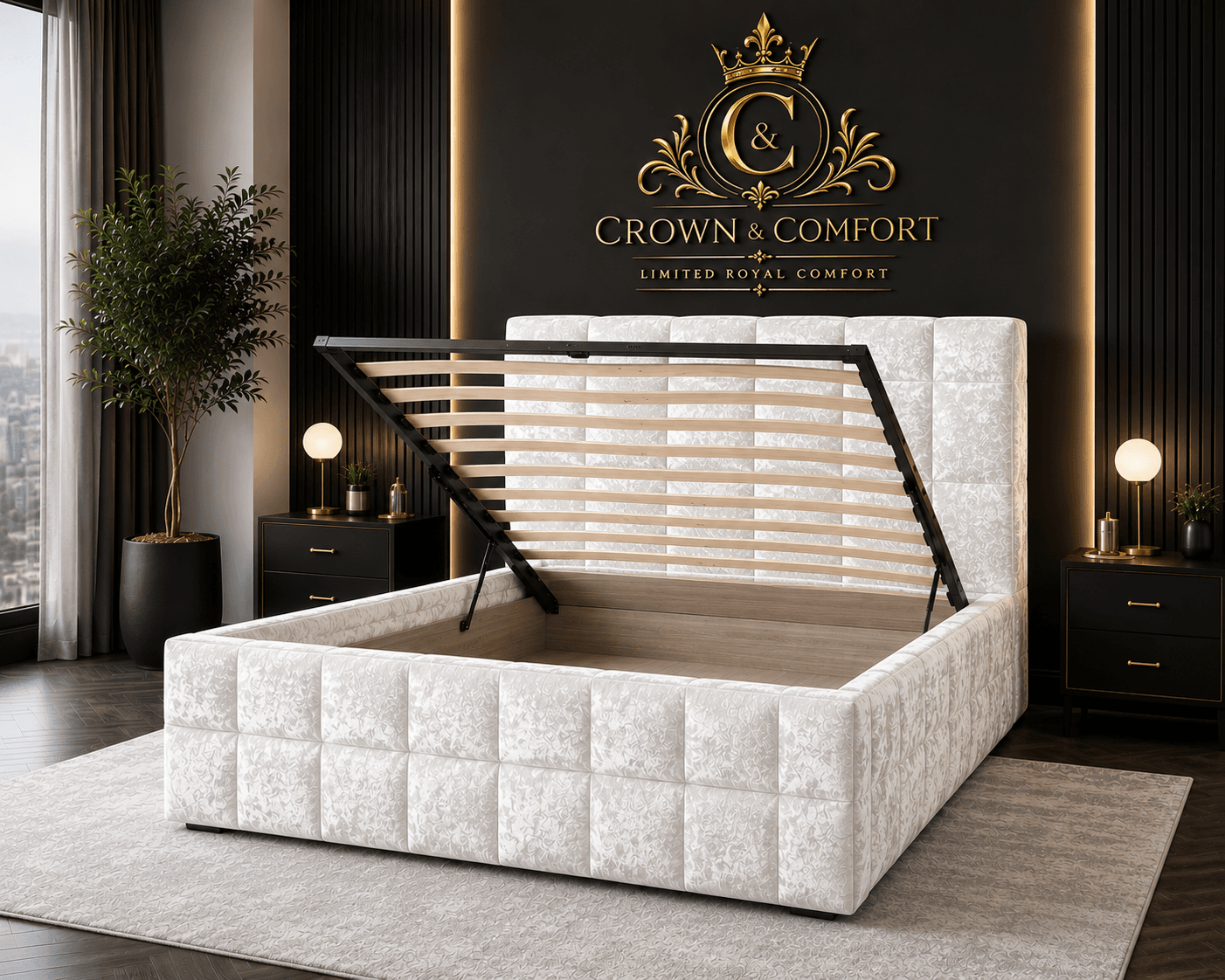 The Crownova Imperial Ottoman Bed