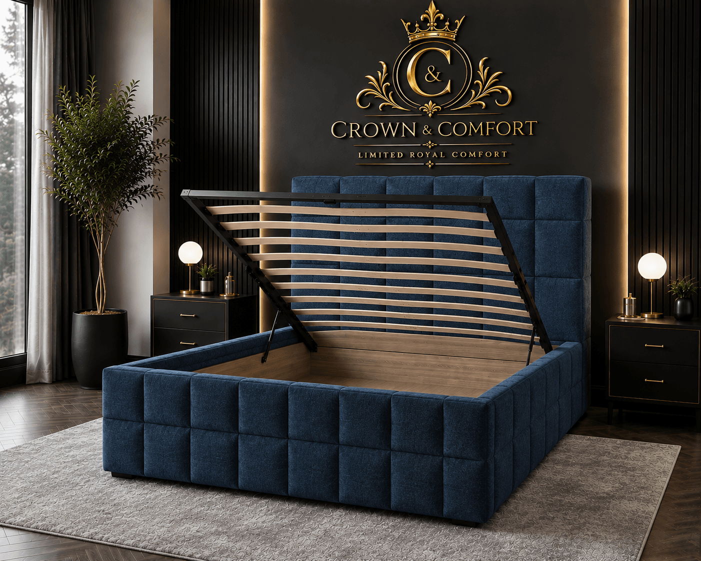 The Crownova Imperial Ottoman Bed