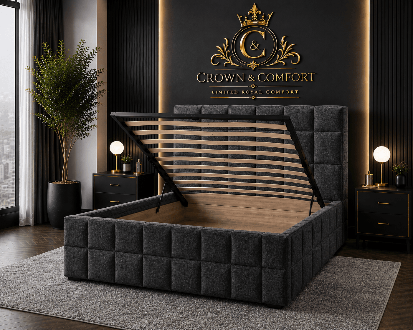 The Crownova Imperial Ottoman Bed