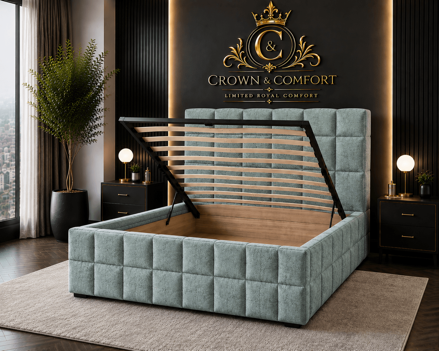 The Crownova Imperial Ottoman Bed