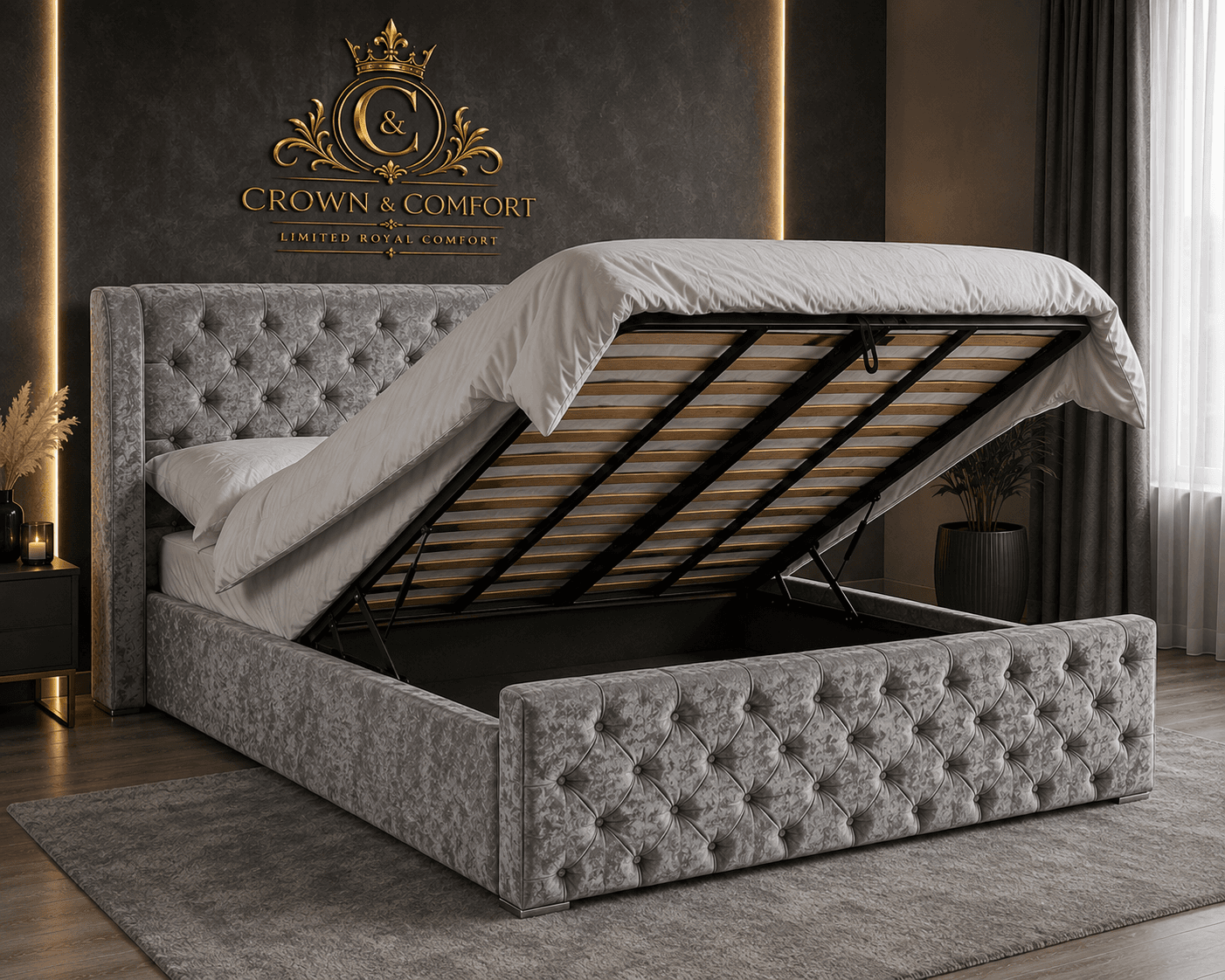 The Crownova Regent Ottoman Bed