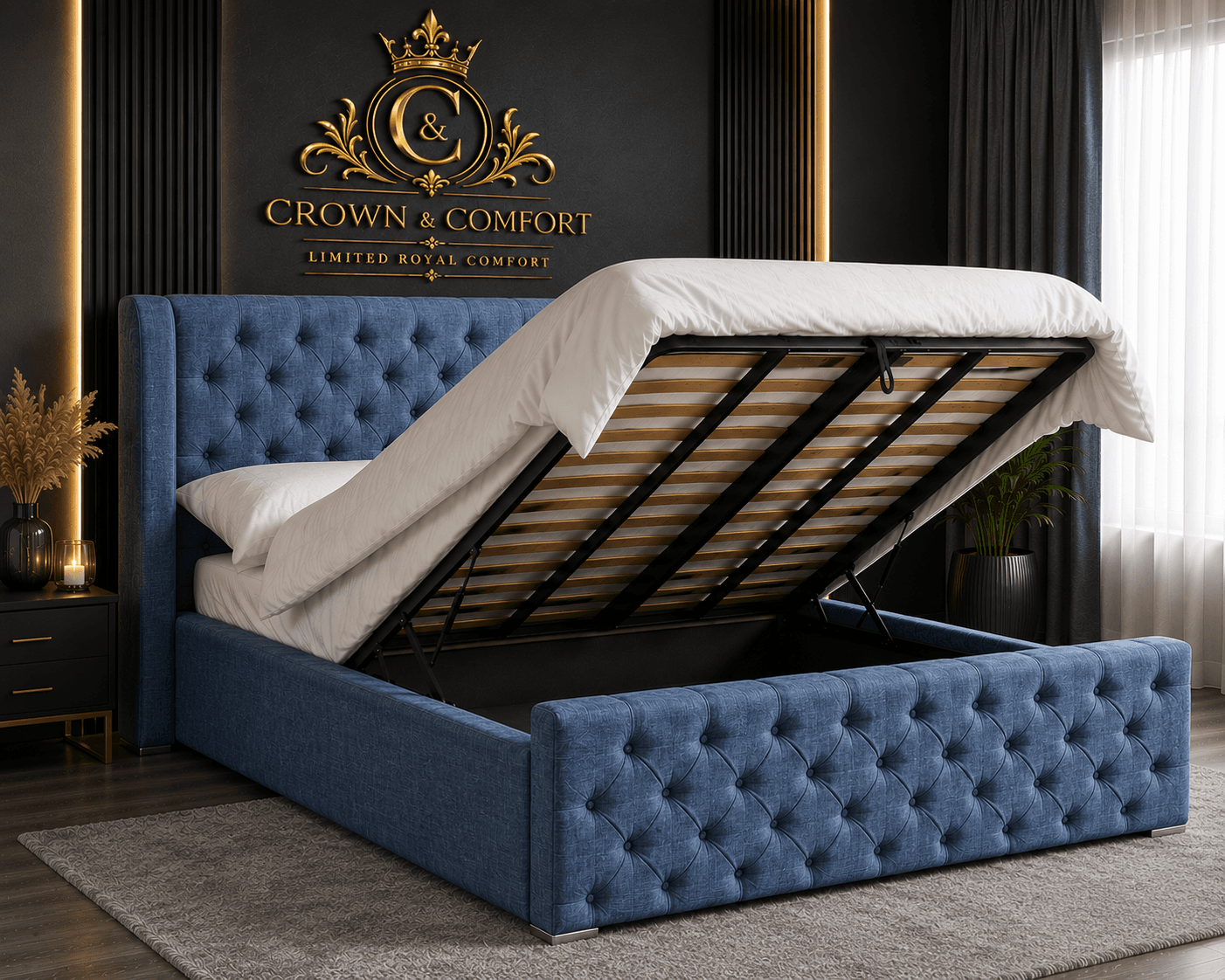 The Crownova Regent Ottoman Bed