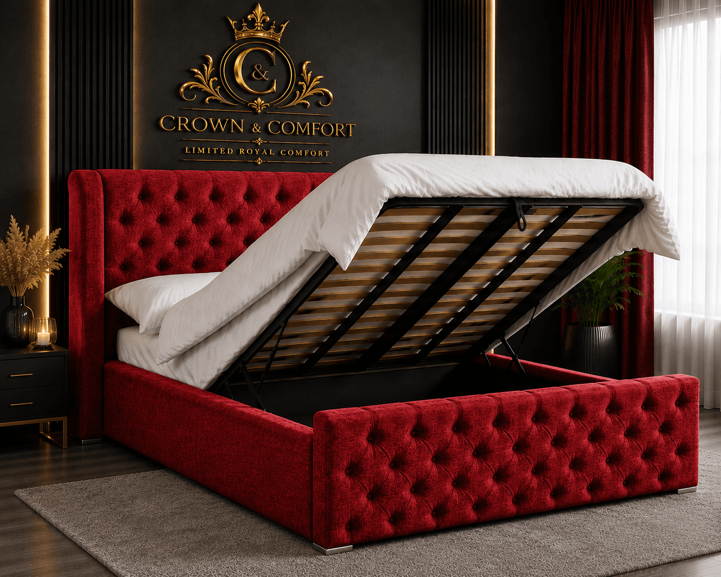 The Crownova Regent Ottoman Bed