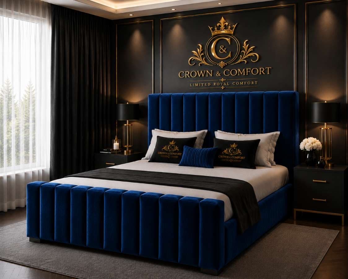Akmal Luxe Upholstered Bed