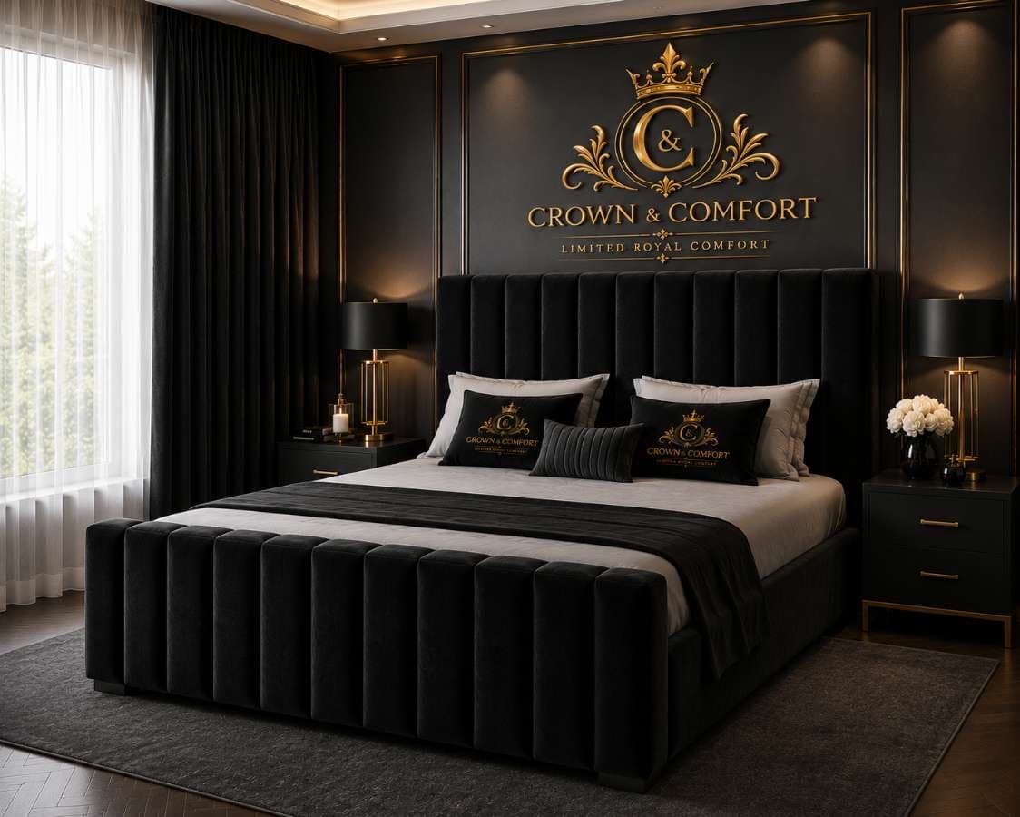 Akmal Luxe Upholstered Bed